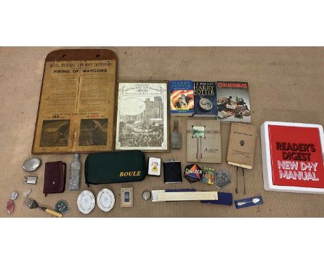 ROYAL NATIONAL LIFEBOAT INSTITUTION; a paper on board instructions for the 'Firing of Maroons', 66.5cm x 45cm, together with 