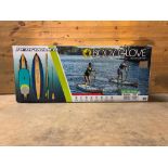 UNITS - BODY GLOVE PERFORMER 2024 11FT INFLATABLE PADDLE BOARD C/W PADDLE, AIR PUMP, & BAG - DEEP SE
