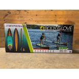 UNITS - BODY GLOVE PERFORMER 2024 11FT INFLATABLE PADDLE BOARD C/W PADDLE, AIR PUMP, & BAG - DEEP SE