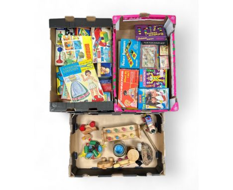 1960s onwards Toys &amp; Games collection, many pre-school, generally excellent to good plus in good plus boxes (where presen