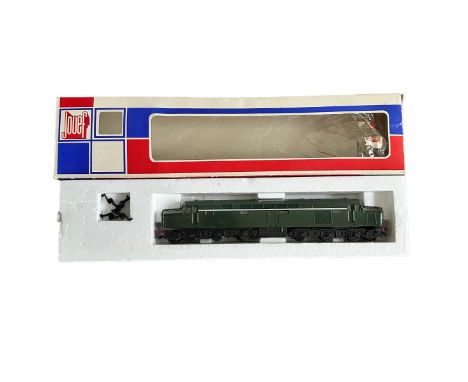Jouef OO gauge BR green Class 40 locomotive No. 891352, generally excellent in good window box. Contents unchecked for comple