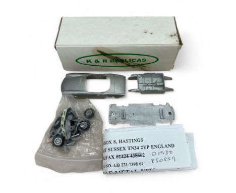 K&amp;R Replicas Triumph Spitfire 1500 No. KR27, 1/43rd scale unmade white metal kit, with instructions, generally excellent 