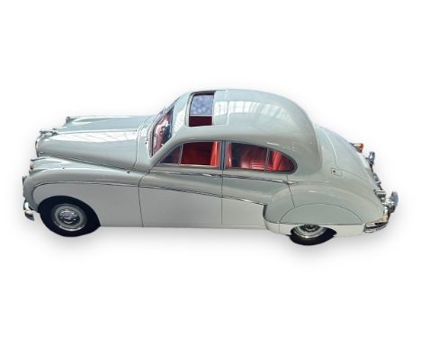 NEO 1/18th scale Jaguar Mk.9 pale green and red interior No. 18036, generally excellent (without wing mirrors, aerial and one