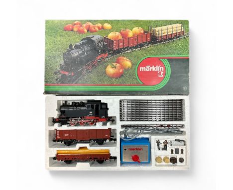Marklin Gauge 1 Goods train set No. 5531, generally excellent in good plus box (card lid and lower polystyrene tray), with DB