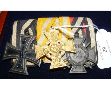 Three First World War German medals 