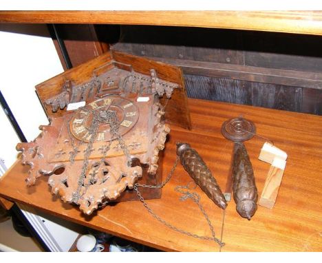 A cuckoo clock 