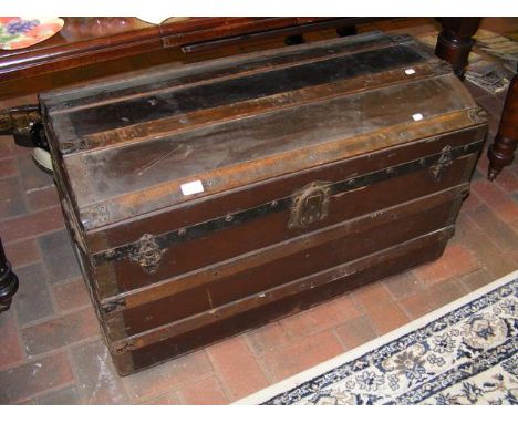 A dome topped trunk - width 92cms