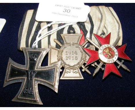 Three First World War German medals 