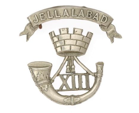13th (1st Somersetshire) (Prince Albert’s Regiment of Light Infantry) Victorian pre 1881 musician band pouch badge.  Good sca