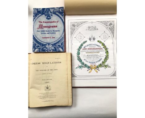 Wm.Jones &amp; Compy reprint of Victorian Army &amp; Navy Contractors catalogue  A good scarce partially hand coloured large 