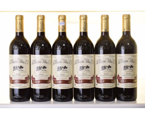 Alta Gran Reserva 890 Rioja 12 bts IN BOND Please note; vintage is 2001, not specified in the catalogue  