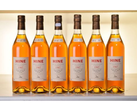  Vintage Hine Cognac 1987 6 bts 