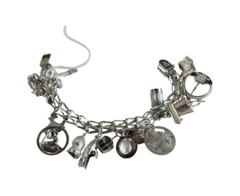 SILVER CHARM BRACELET 
