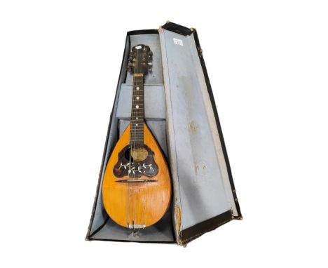OLD MANDOLIN IN CASE 
