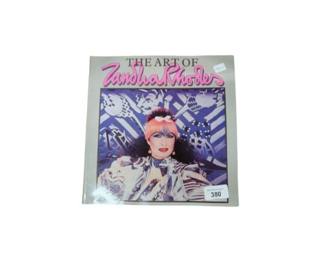 THE ART OF SANDRA RHODES 1ST EDITION SIGNED COPY