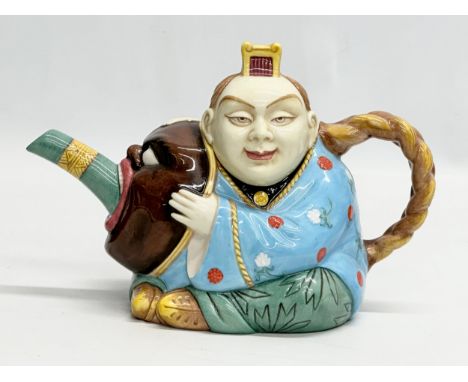 A Limited Edition Minton Archive Collection “Chinaman Teapot” 620/2,500. 22x15cm.