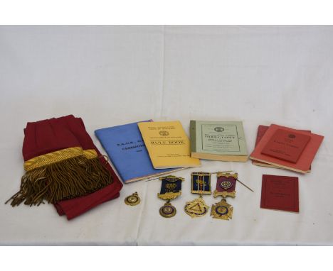 Three Royal Antediluvian order of buffalo’s medals, including a presidents medal from the Southampton Examining Council toget