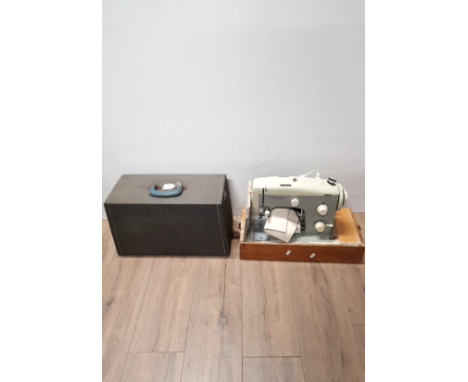 VINTAGE CRESTA SEWING MACHINE IN CARRY CASE