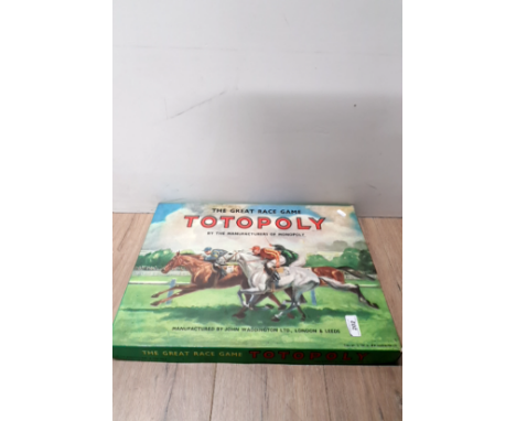 VINTAGE TOTOPOLY GAME