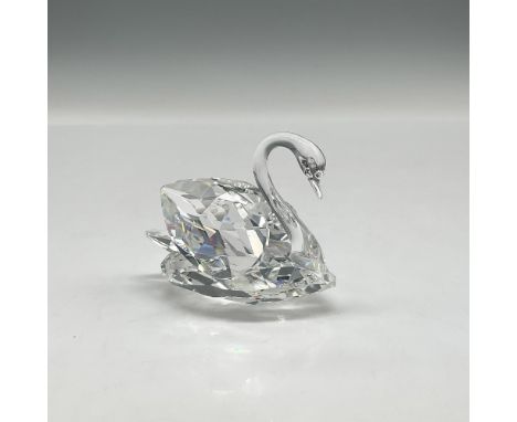 Part of the Feathered Friends collection this elegant figure is created with faceted clear crystal and smooth crystal neck an