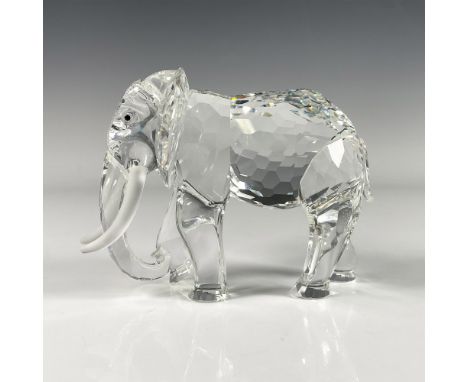 The first in the Inspiration Africa trilogy. Made from clear faceted crystal, frosted crystal tusk and black crystal inset ey
