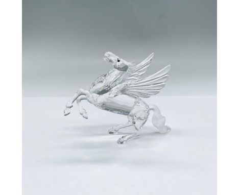 Pegasus was the final piece of the Fabulous Creatures trilogy. Lead crystal figure designed to stand on the hind legs and tai