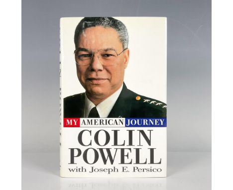 Autographed by Colin Powell, American politician and United States Army officer, who was the first Black secretary of state. 