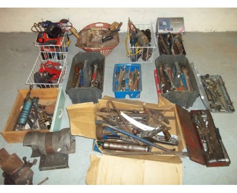 A LARGE SELECTION OF HAND TOOLS
