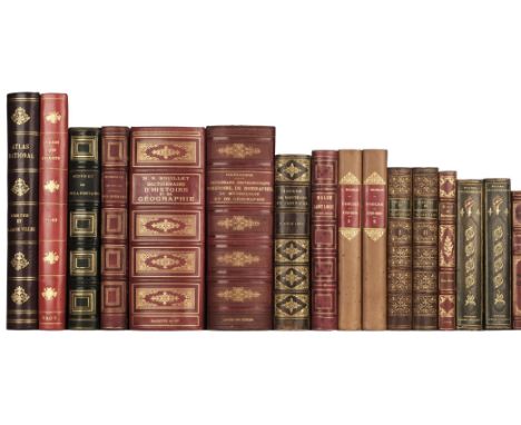 Bindings. Dictionnaire Ge?ne?ral en une seule se?rie alphabe?tique des communes de France et des Colonies, comprenant la nome