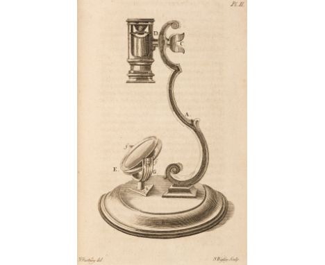 Baker (Henry). The Microscope Made Easy..., 5th edition, London: printed for J. Dodsley, 1769, 15 engraved plates, several fo