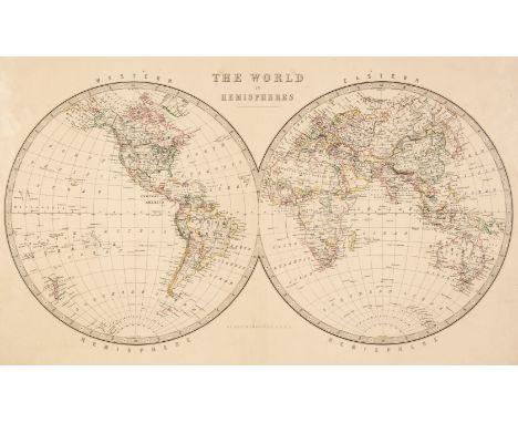 Johnston (Alexander Keith). The Royal Atlas of Modern Geography, ...with additions and corrections to the present date by T.B