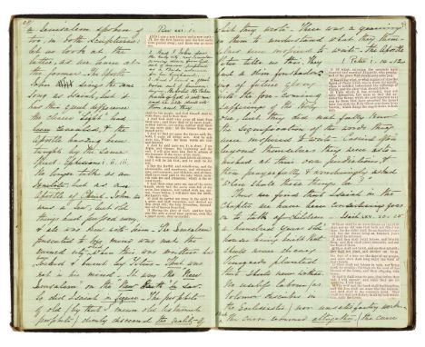 Bagster Family Archive. An archive of Bagster manuscript and printed ephemera, mostly mid-19th to early 20th century, includi