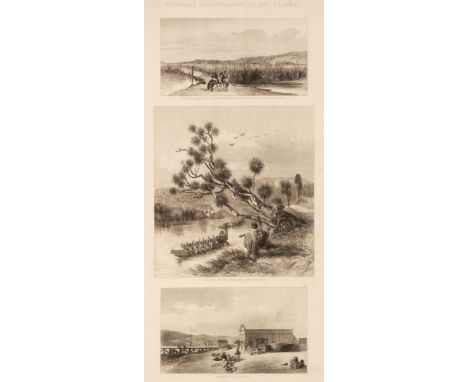 Brees (Samuel Charles). Pictorial Illustrations of New Zealand, 2nd edition, London: John Williams, 1848, additional engraved
