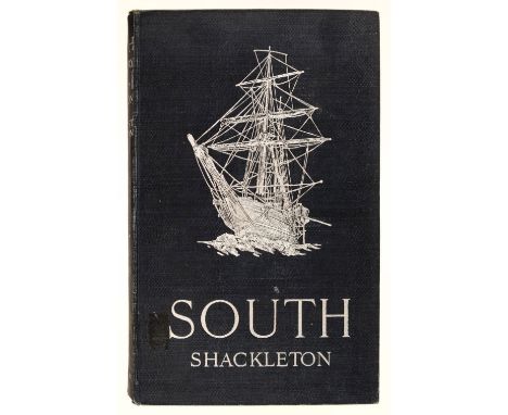 Shackleton (Ernest). South. The Story of Shackleton's Last Expedition 1914-1917, 1st edition, London: William Heinemann, 1919