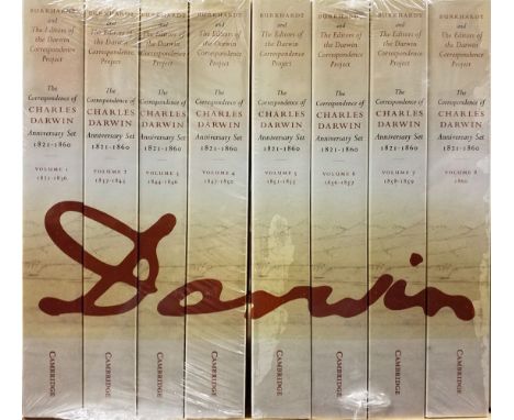Burkhardt (Frederick et al [editors]). The Correspondence of Charles Darwin 1821-1860 [Anniversary Set], 8 volumes, Cambridge