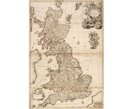 British Isles. Senex (John, Maxwell John &amp; Price Charles), A New Map of Great Britain, corrected from the observations co