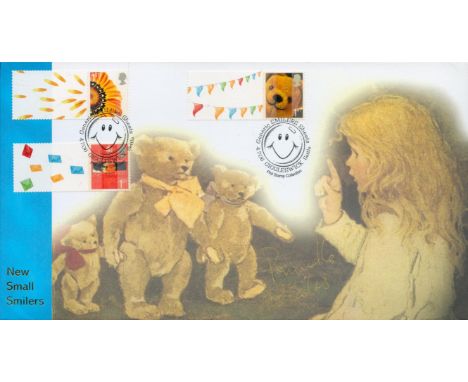 Prunella Scales signed New small smilers FDC. Good condition. All autographs come with a Certificate of Authenticity. We comb