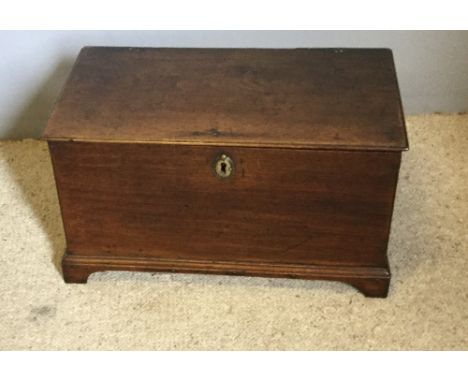 A 19th century trunk of small proportions