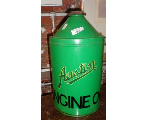 An Austin Engine Oil can