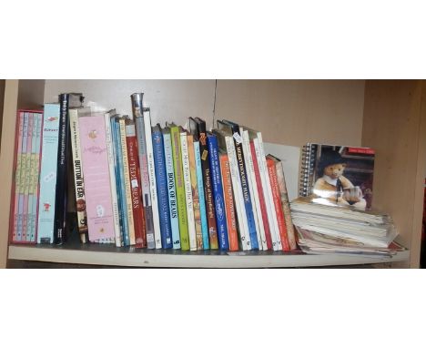 Shelf of books on Teddy Bears etc