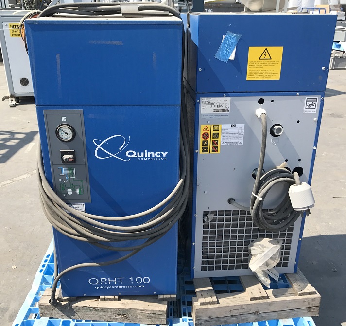 QUINCY QRHT100 AIR DRYERS * LOT OF 2 yr 2012, RATED FOR 2025HP