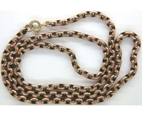9ct gold box chain, L: 45 cm, 11.3g. P&amp;P Group 1 (£14+VAT for the first lot and £1+VAT for subsequent lots) 