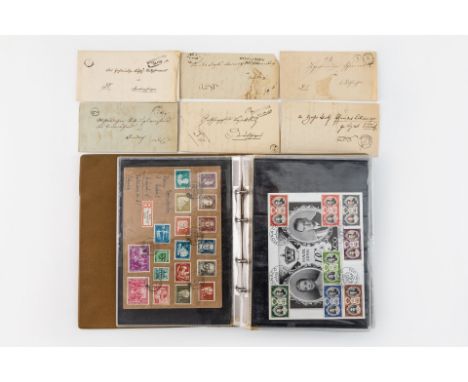 Ca. 280 St., ab ca. 1840. Darunter befinden sich z.B.: R-Brief  SBZ/DDR mit Mischfrankatur MiNr. 188, 207, 234-38, 247-50, 25
