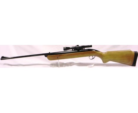BSA .22 cal air rifle with 1.5 x 15 scope. P&amp;P Group 3 (£25+VAT for the first lot and £5+VAT for subsequent lots) 