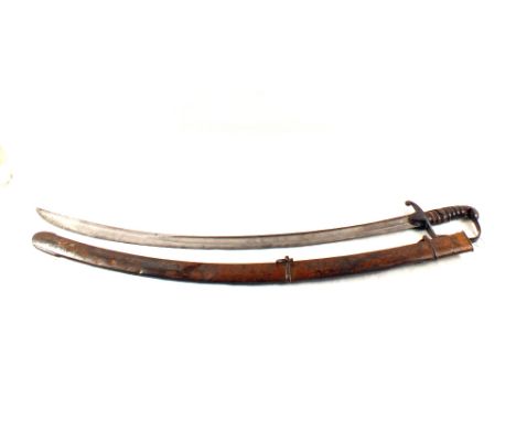 A British 1796 Cavalry Troopers sword with scabbard