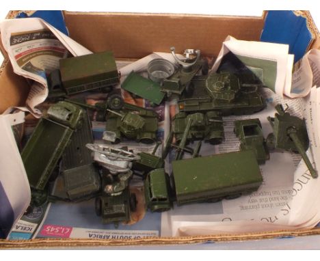 Various Dinky Army toys