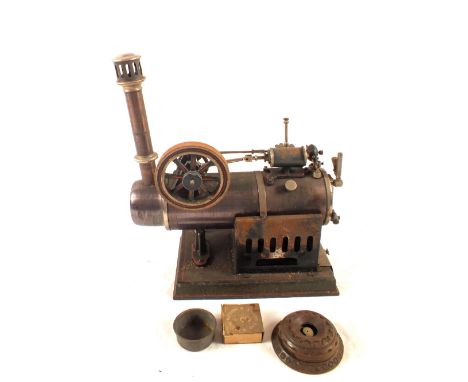 A tin plate stationary steam engine