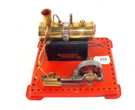 A Mamod tin plate steam engine