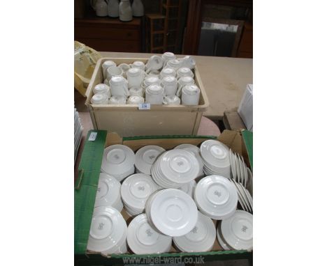 A large quantity of RAK catering small coffee cups &amp; saucers.