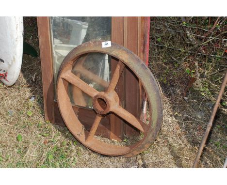 120" cast iron Cambridge roll ring.